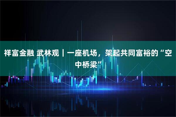 祥富金融 武林观｜一座机场，架起共同富裕的“空中桥梁”